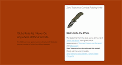 Desktop Screenshot of ncisknives.com